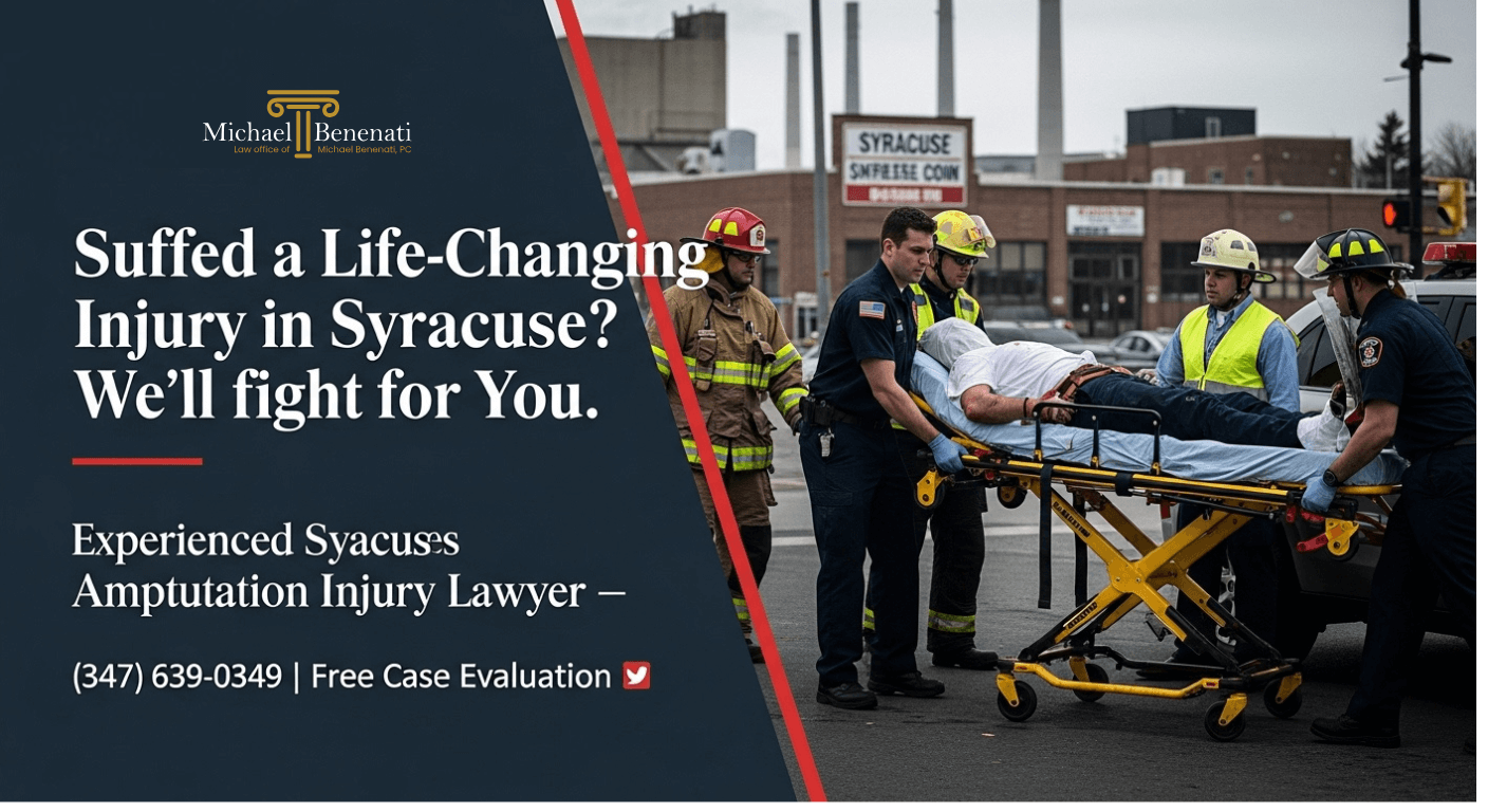 Syracuse Amputation Injury Lawyer